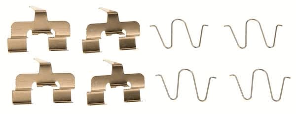 TRW PFK401 Priedų komplektas, diskinių stabdžių trinkelės