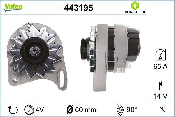 VALEO 443195 Alternator