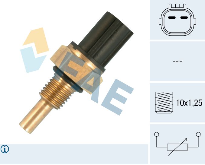 Sensor, coolant temperature