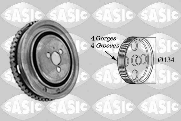 SASIC 2156050 Belt pulley, crankshaft