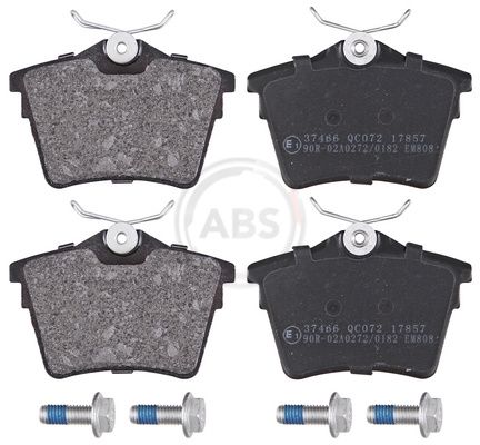 A.B.S. 37466 Stabdžių trinkelių rinkinys, diskinis stabdys