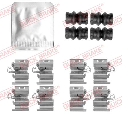 QUICK BRAKE 109-0168 Accessory kit, disc brake pad