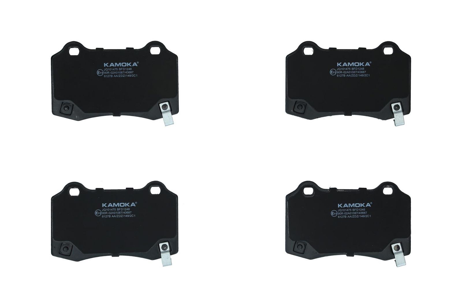 KAMOKA JQ101475 Brake pad set, disc brake