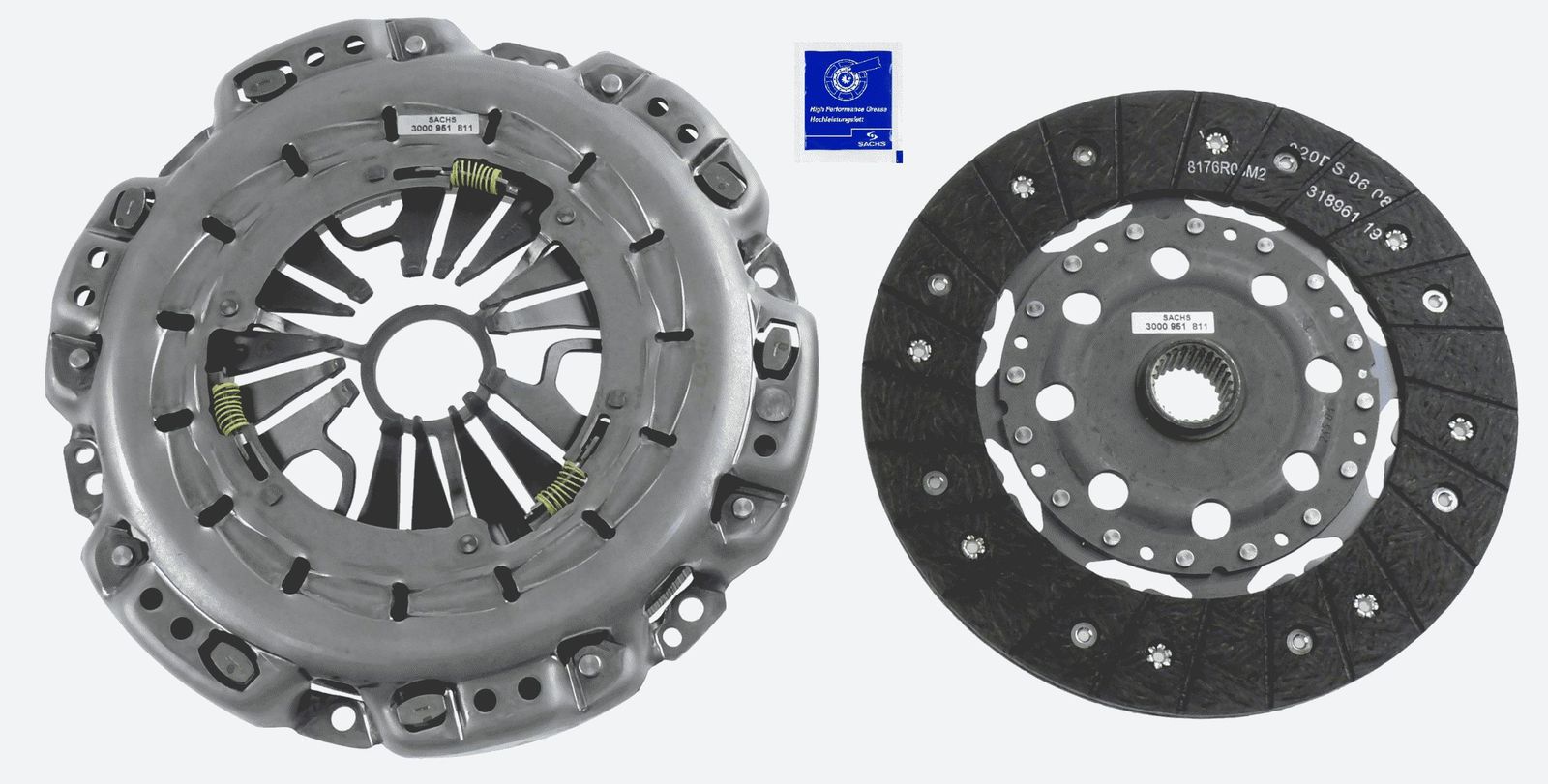 SACHS 3000 951 811 Clutch kit