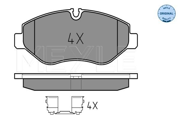 Brake Pad Set, disc brake-1