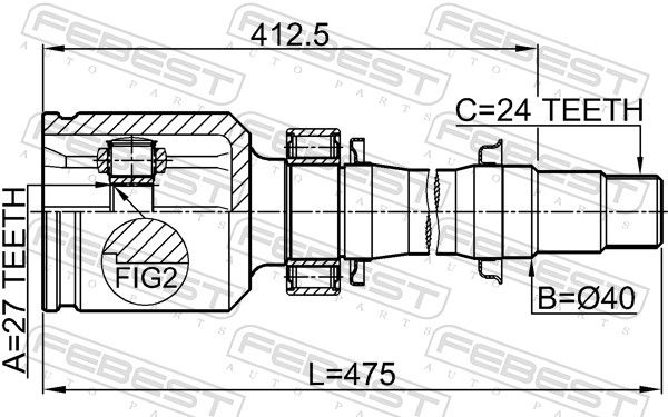 Joint Kit, drive shaft-1