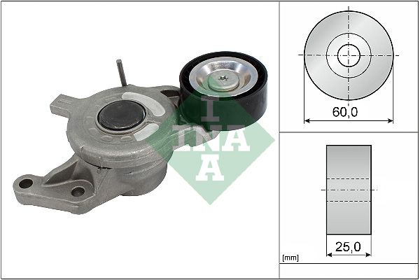 Belt Tensioner, V-ribbed belt
