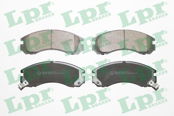LPR 05P578 Brake pad set, disc brake