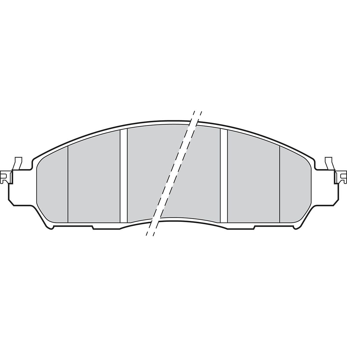 Brake Pad Set, disc brake-1
