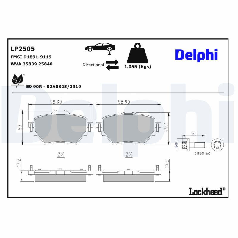 Brake Pad Set, disc brake-3