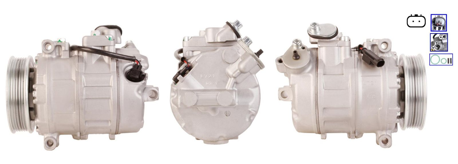 LUCAS ACP748 Compressor, air conditioning