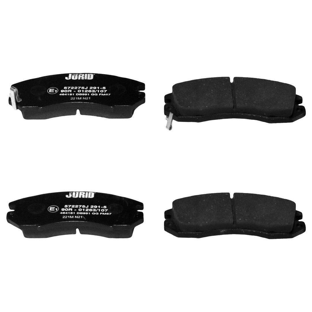 JURID 572275J Brake pad set, disc brake