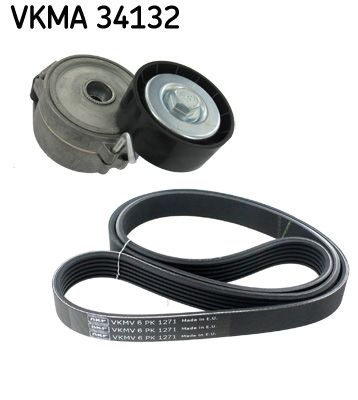 SKF VKMA 34132 V-ribbed belt set