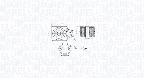Oil Cooler, engine oil
