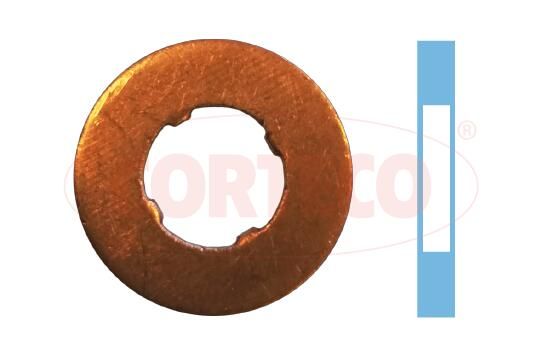 CORTECO 49430606 Seal ring, nozzle holder
