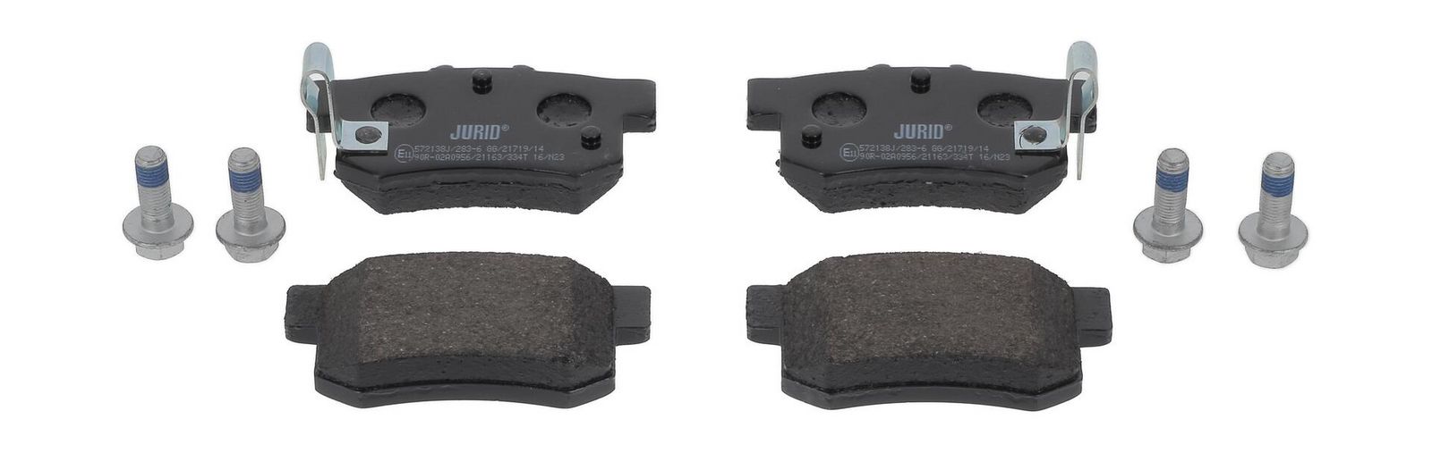 JURID 572138J Brake pad set, disc brake