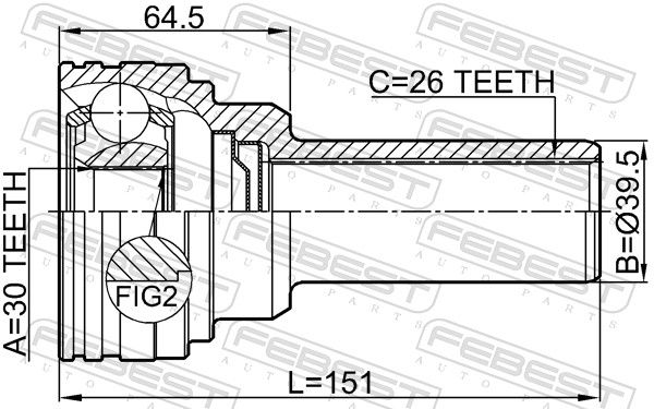 Joint, propshaft-1