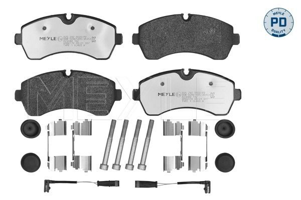 MEYLE 025 292 0020/PD Brake pad set, disc brake