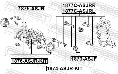 Repair Kit, brake caliper-1