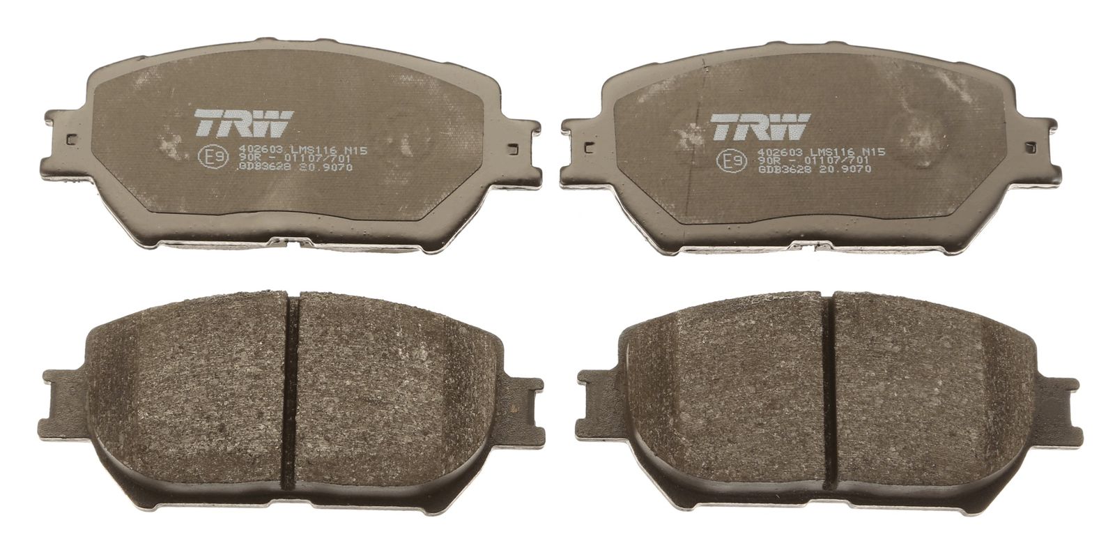Brake Pad Set, disc brake-1