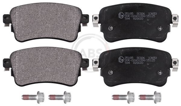 A.B.S. 35185 Stabdžių trinkelių rinkinys, diskinis stabdys