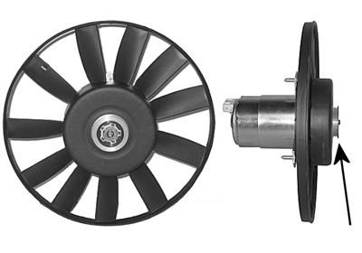 VAN WEZEL 5880745 Fan, engine cooling