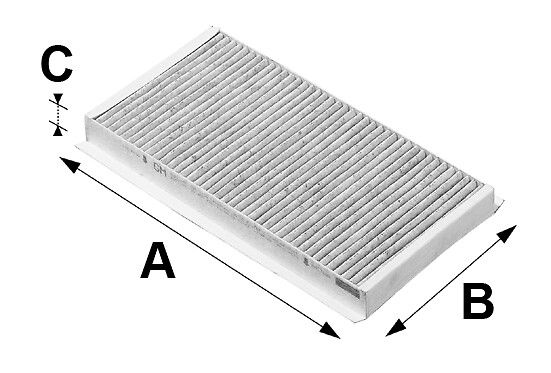 VALEO 698710 Filtras, salono oras