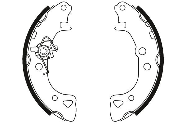 Brake Shoe Set-1