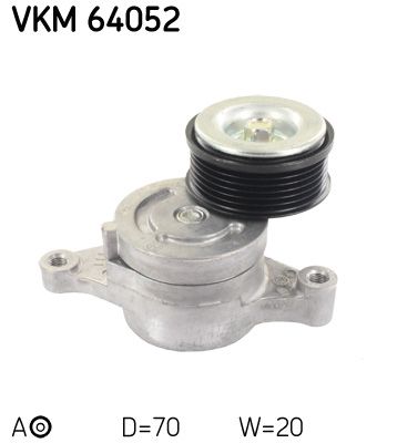 SKF VKM 64052 Belt tensioner, v-ribbed belt