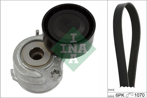 SCHAEFFLER INA 529 0420 10 V-ribbed belt set