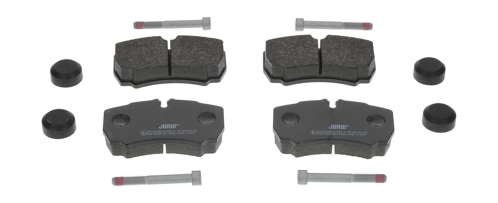 JURID 2912309560 Brake pad set, disc brake