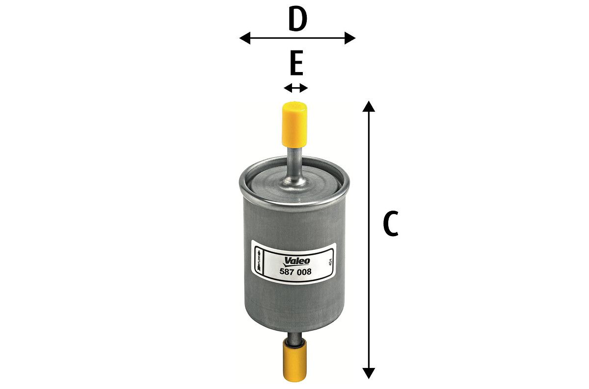 VALEO 587008 Fuel filter
