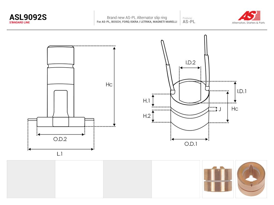 Slip Ring, alternator-3