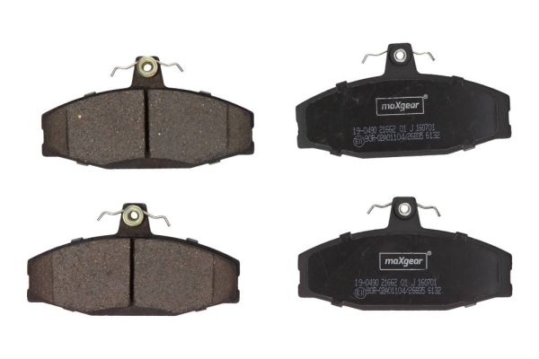 MAXGEAR 19-0490 Brake pad set, disc brake