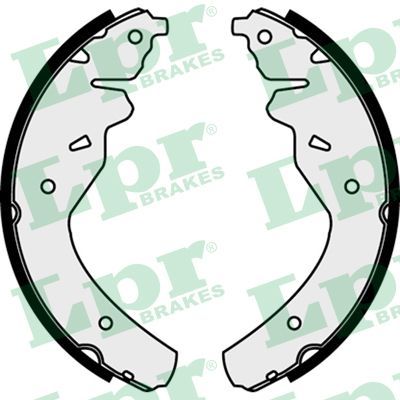 LPR 07450 Brake shoe set