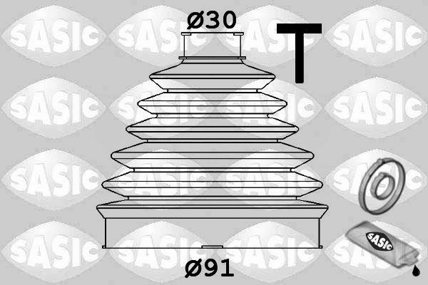 SASIC 1906144 Bellow kit, drive shaft