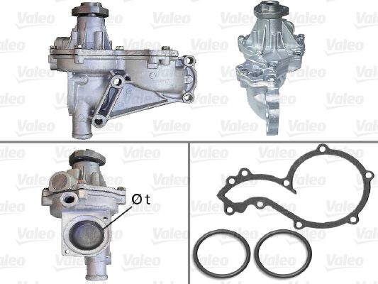 VALEO 506603 Water pump, engine cooling