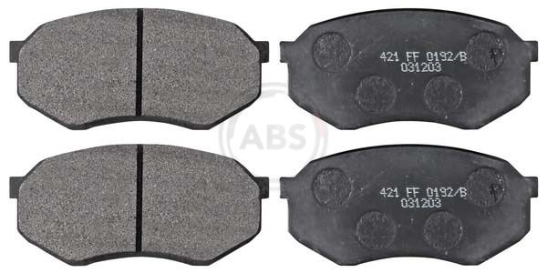 A.B.S. 36680 Brake pad set, disc brake