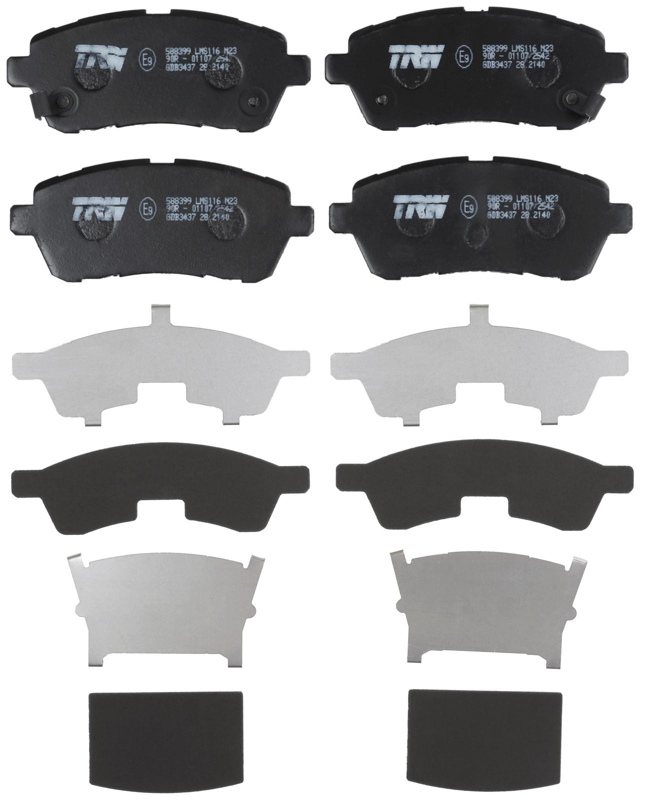 Brake Pad Set, disc brake-1