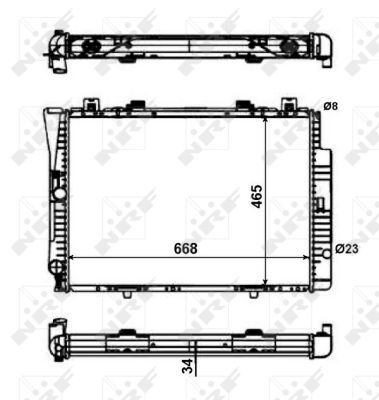 Radiator, engine cooling-6
