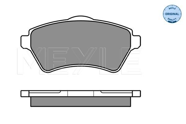 Brake Pad Set, disc brake-1