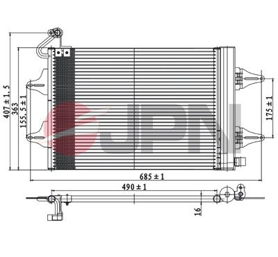 Condenser, air conditioning