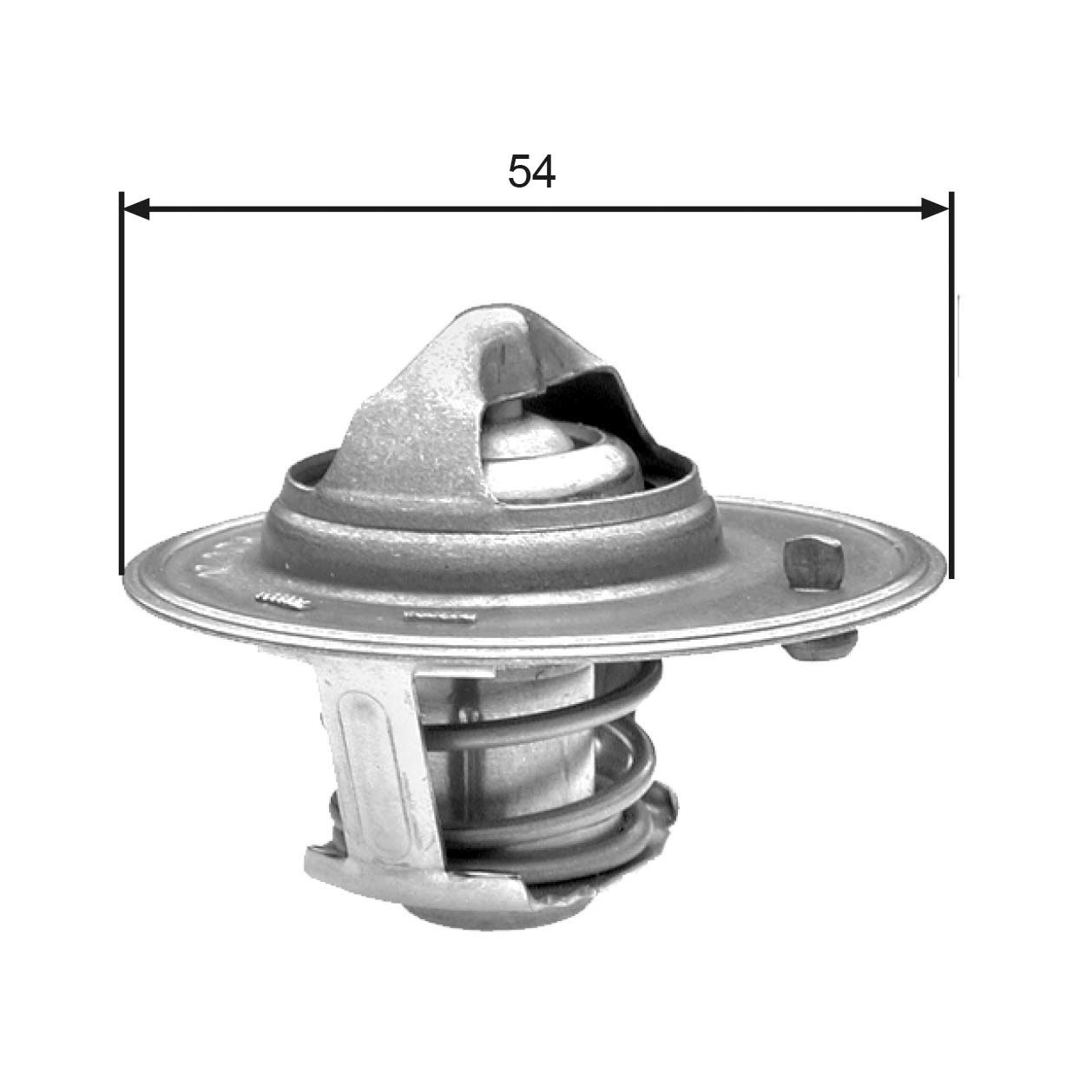 GATES TH25982G1 Thermostat, coolant