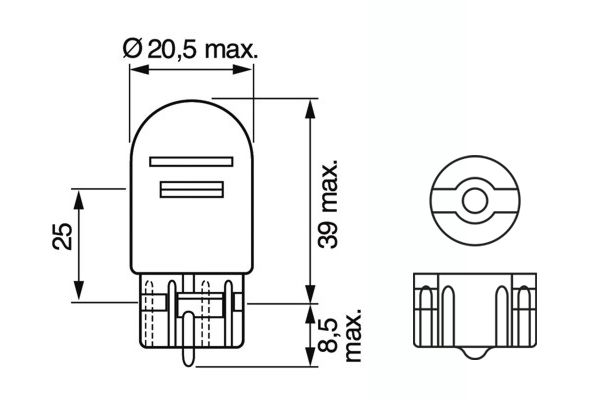 Bulb, direction indicator-5
