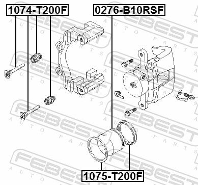 Guide Bolt, brake caliper-1