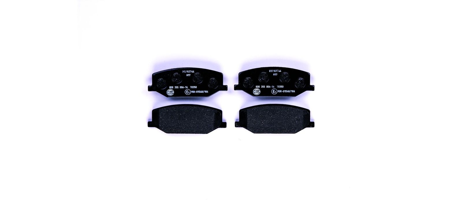 HELLA 8DB 355 006-161 Brake pad set, disc brake
