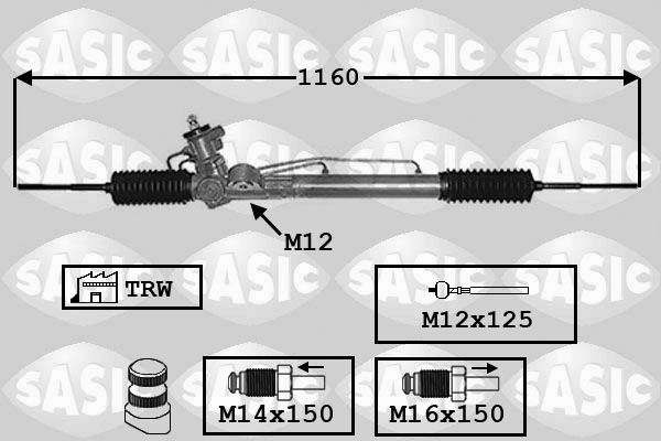 SASIC 7006163 Steering gear