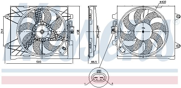 Fan, engine cooling-6