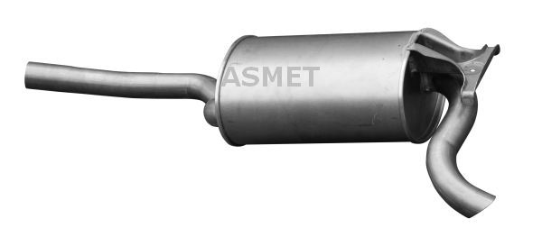 ASMET 01.004 Rear muffler
