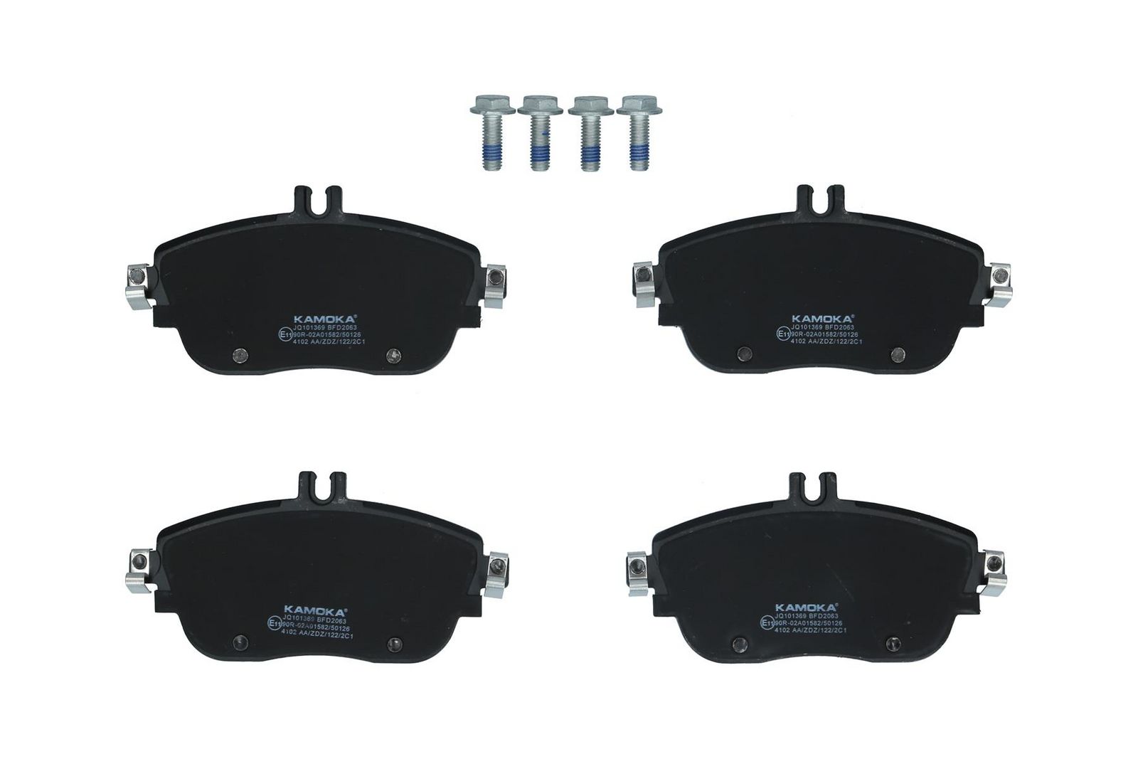 KAMOKA JQ101369 Brake pad set, disc brake